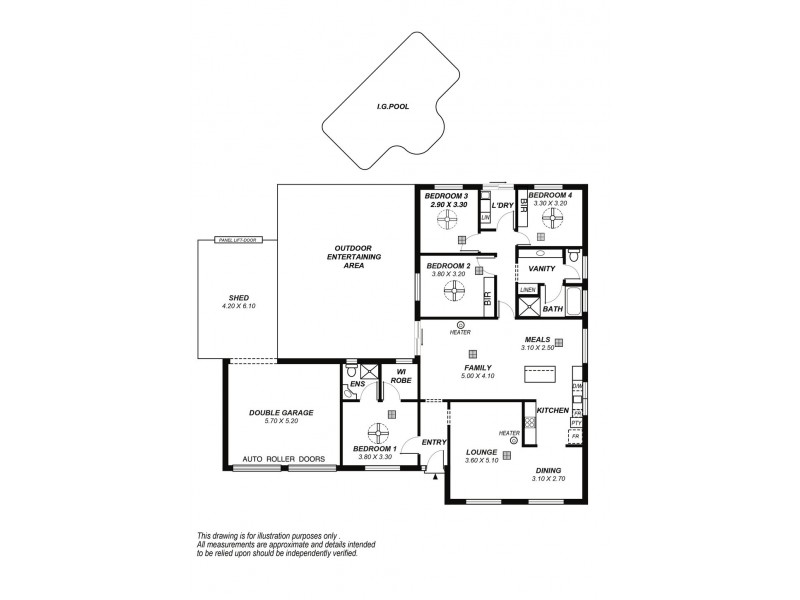 11 Watcombe Street, Moana SA 5169 Floorplan