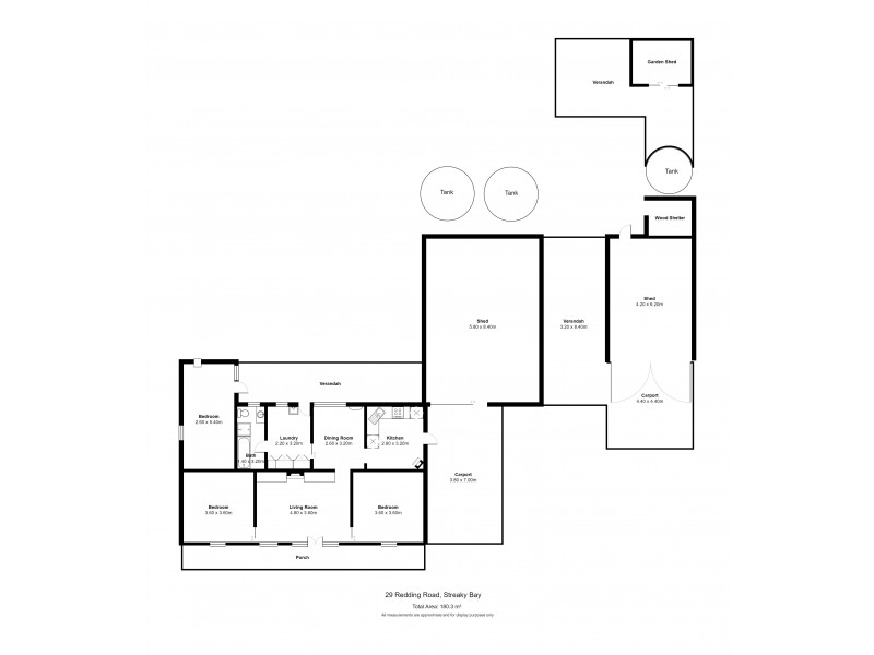 29 Redding Road, Streaky Bay SA 5680 Floorplan