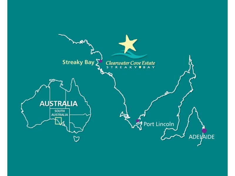 . Clearwater Cove Estate, Streaky Bay SA 5680