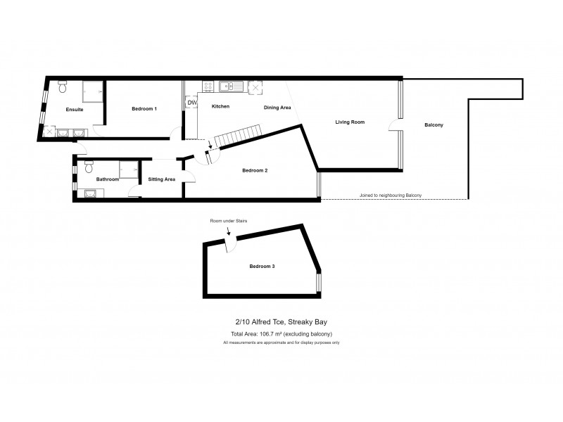 1 and 2 / 10 Alfred Terrace, Streaky Bay SA 5680 Floorplan