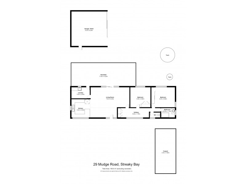 29 Mudge Terrace, Streaky Bay SA 5680 Floorplan