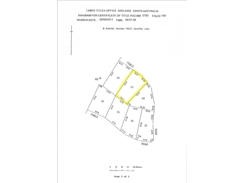 Allot 47 Falie Drive, Perlubie SA 5680 Floorplan