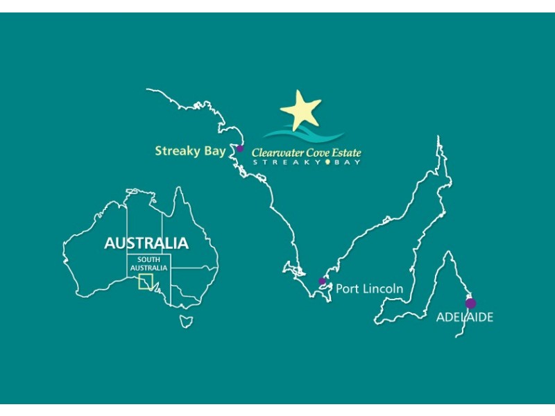 . Clearwater Cove Estate, Streaky Bay SA 5680