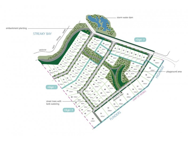 . Clearwater Cove Estate, Streaky Bay SA 5680