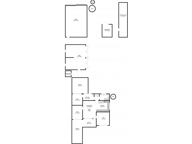 9 East Terrace, Streaky Bay SA 5680 Floorplan