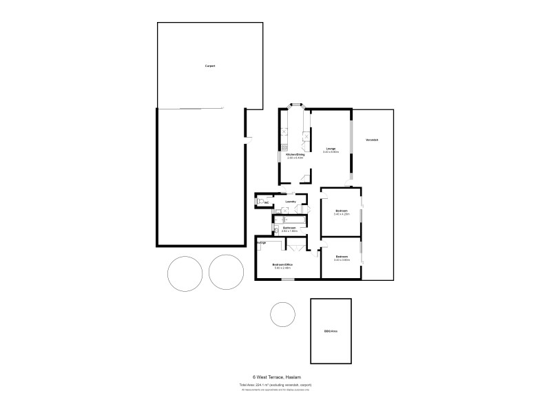 6 West Terrace, Haslam, Streaky Bay SA 5680 Floorplan