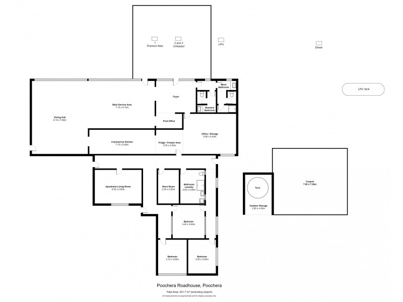 32651 Eyre Highway, Poochera SA 5655 Floorplan
