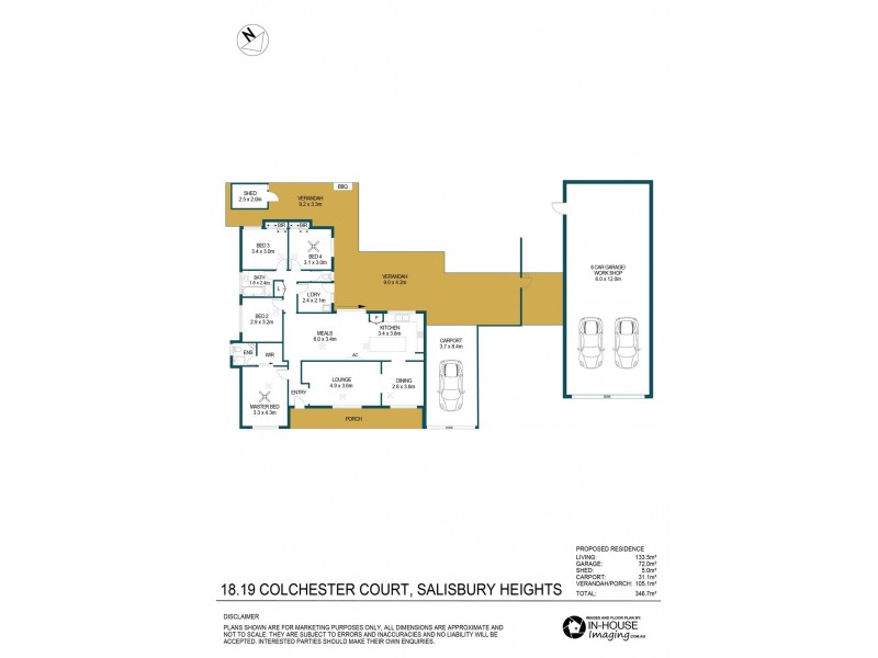 18-19 Colchester Court, Salisbury Heights SA 5109 Floorplan
