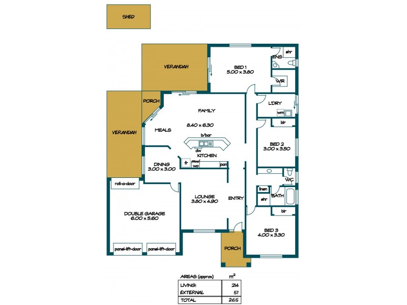 11 Loddon Street, Ferryden Park SA 5010 Floorplan