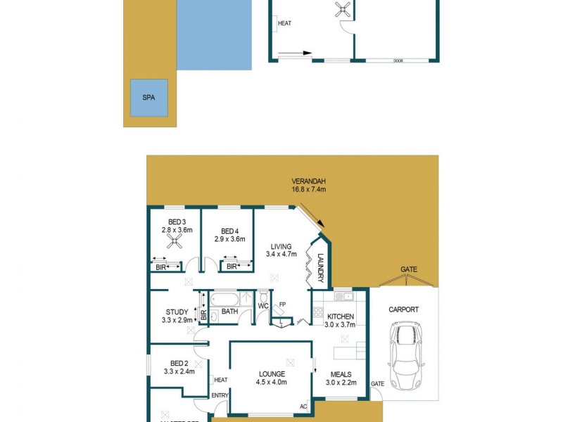 24 Londonderry Avenue, Salisbury Downs SA 5108 Floorplan