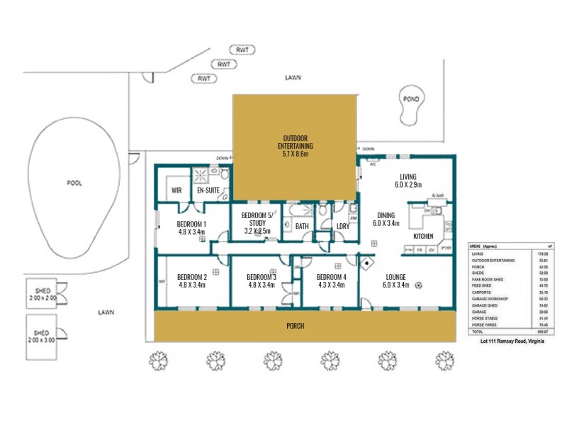 24 Ramsay Road, Virginia SA 5120 Floorplan