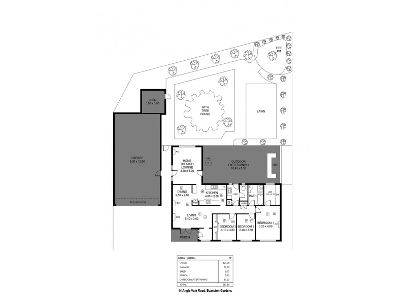 14 Angle Vale Road, Evanston Gardens SA 5116 Floorplan