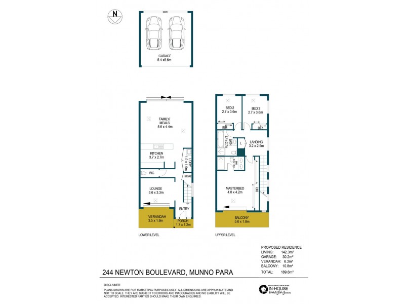244 Newton Boulevard, Munno Para SA 5115 Floorplan
