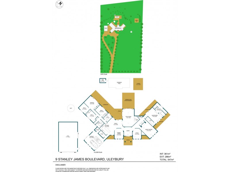 9 Stanley James Boulevard, Uleybury SA 5114 Floorplan
