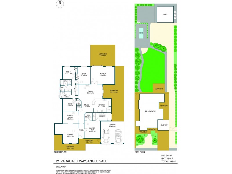 21 Varacalli Way, Angle Vale SA 5117 Floorplan