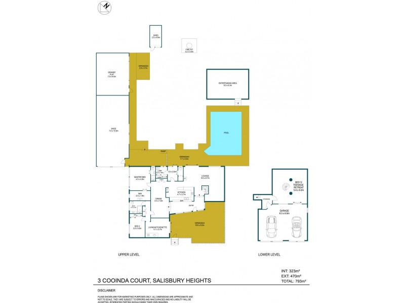 3 Cooinda Court, Salisbury Heights SA 5109 Floorplan