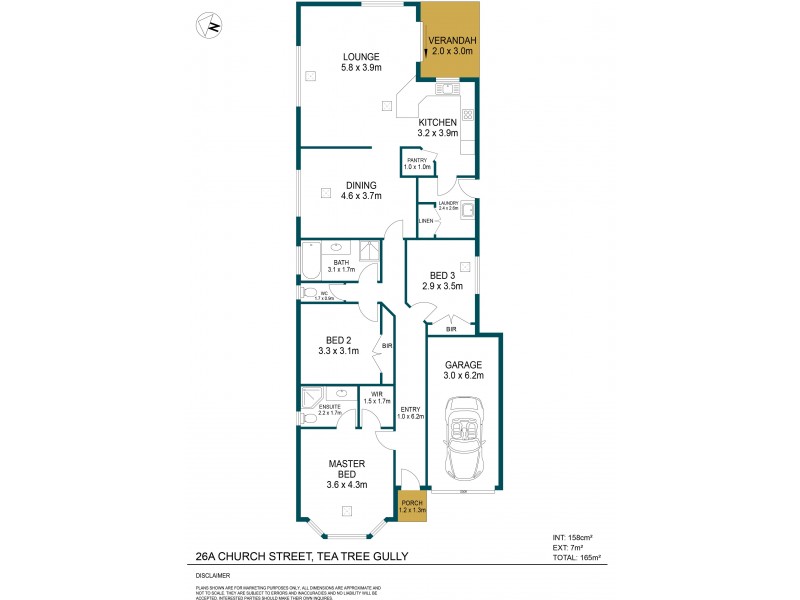 26A Church Street, Tea Tree Gully SA 5091 Floorplan
