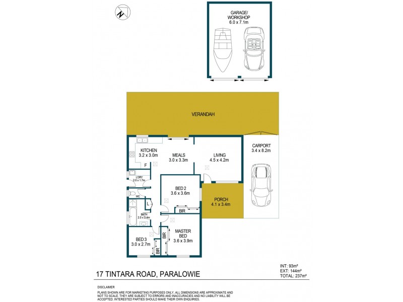 17 Tintara Road, Paralowie SA 5108 Floorplan