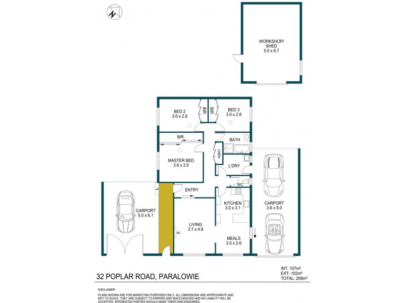 32 Poplar Road, Paralowie SA 5108 Floorplan