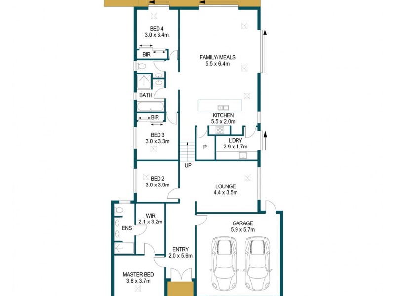 4/21 Oleander Drive, Banksia Park SA 5091 Floorplan