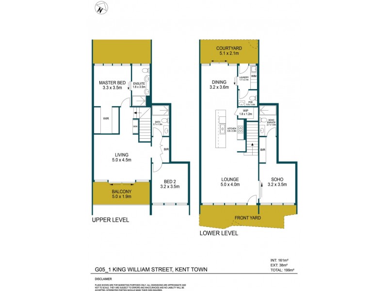 G05, 1 King William Street, Kent Town SA 5067 Floorplan