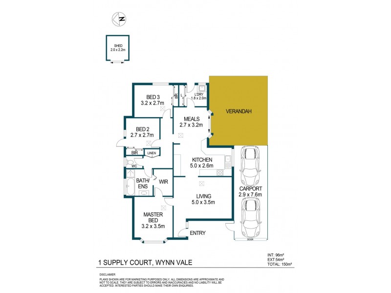 1 Supply Court, Wynn Vale SA 5127 Floorplan