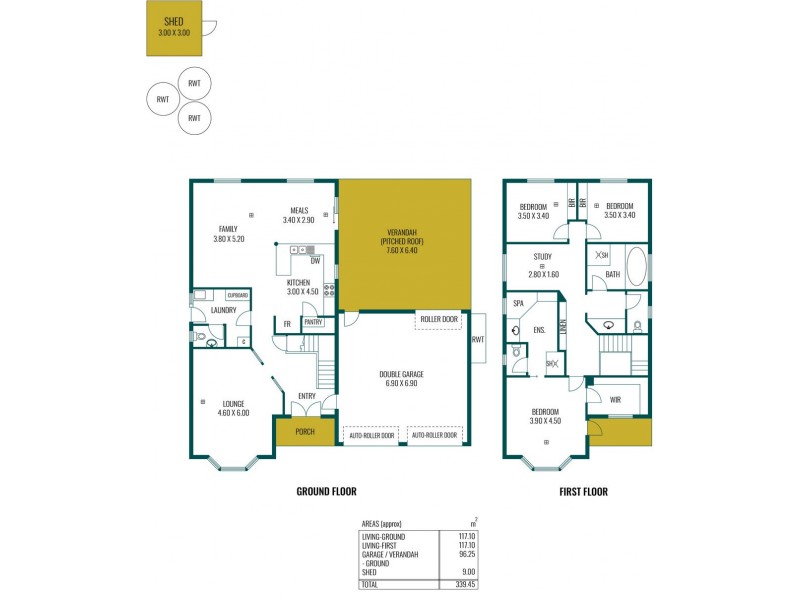8 Coach House Mews, Hillbank SA 5112 Floorplan