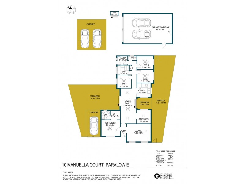 10 Manuella Court, Paralowie SA 5108 Floorplan