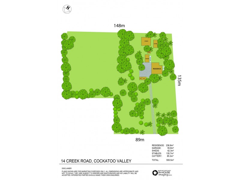 14 Creek Road, Cockatoo Valley SA 5351