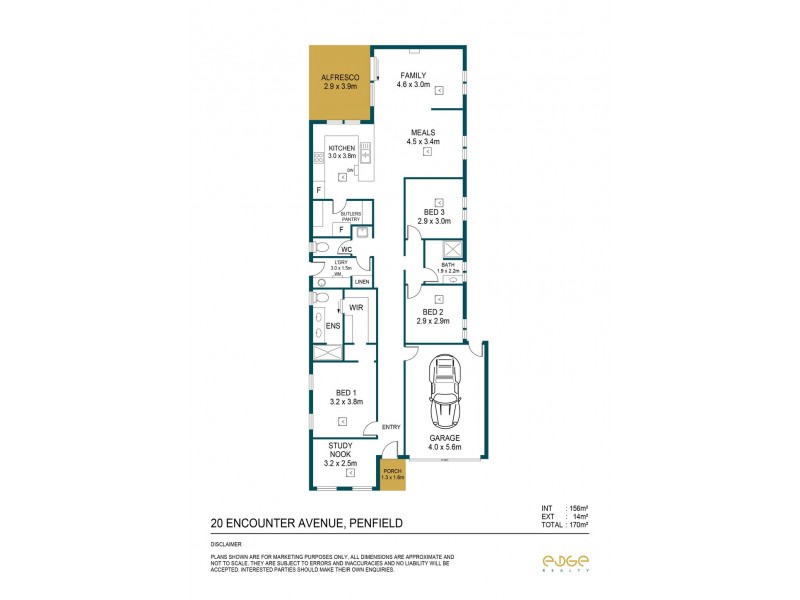 20 Encounter Avenue, Penfield SA 5121 Floorplan