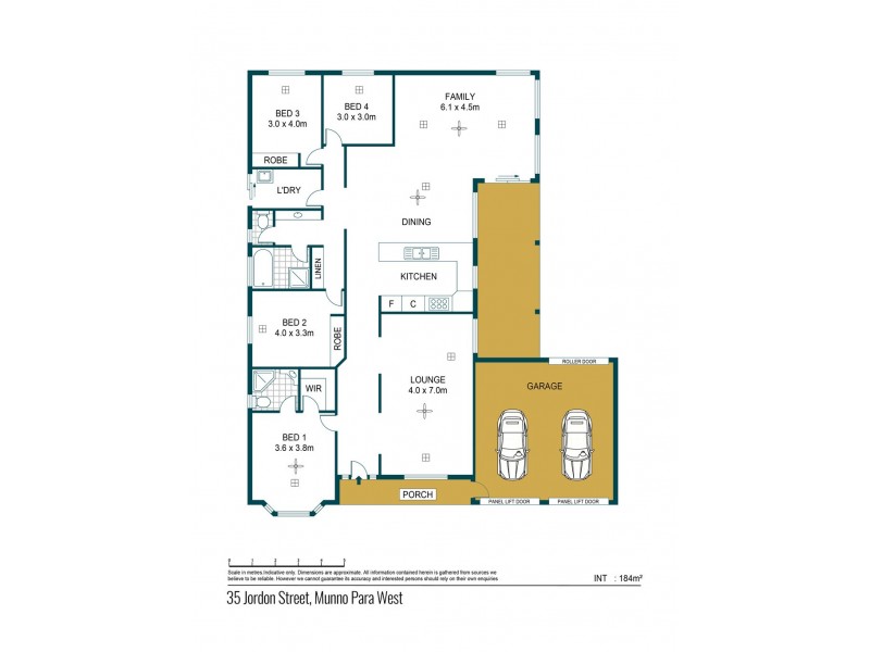 35 Jordon Street, Munno Para West SA 5115 Floorplan