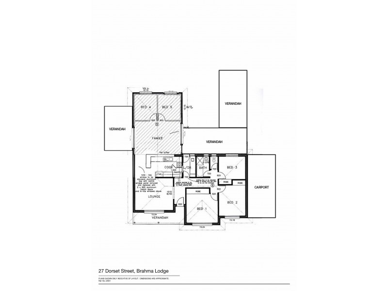 27 Dorset Street, Brahma Lodge SA 5109 Floorplan