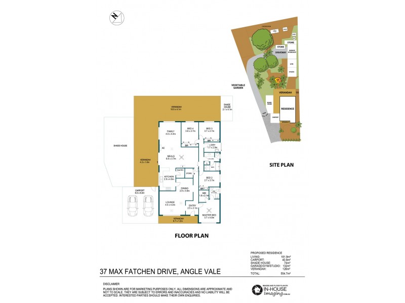 37 Max Fatchen Drive, Angle Vale SA 5117 Floorplan