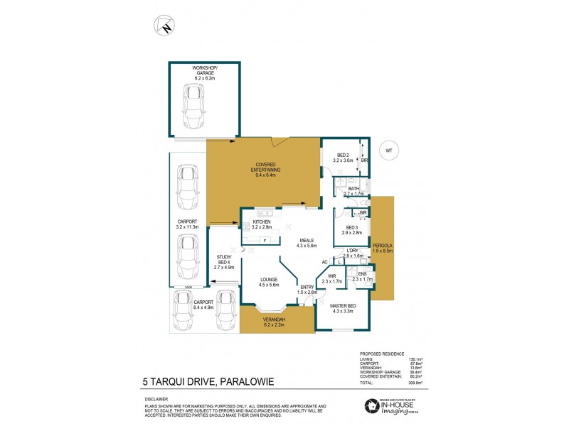 5 Tarqui Drive, Paralowie SA 5108 Floorplan