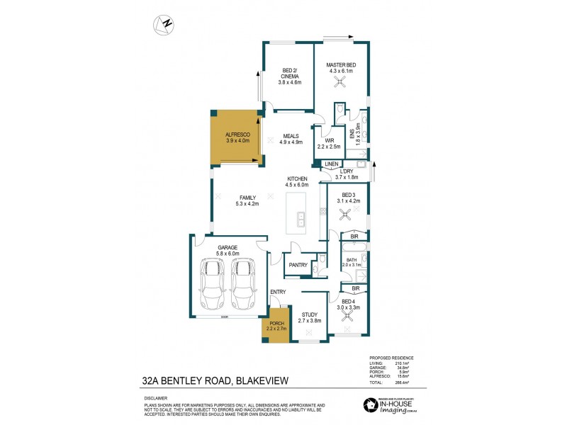 32A Bentley Road, Blakeview SA 5114 Floorplan