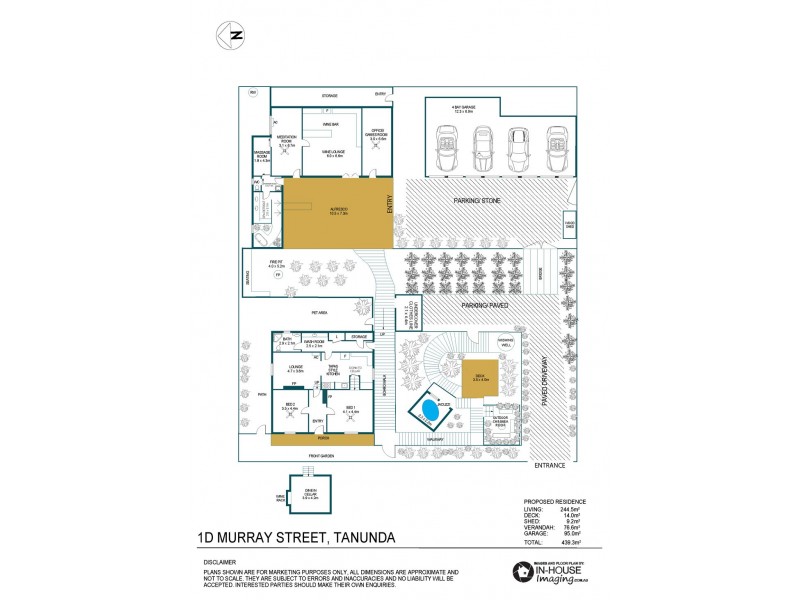 1D Murray Street, Tanunda SA 5352 Floorplan