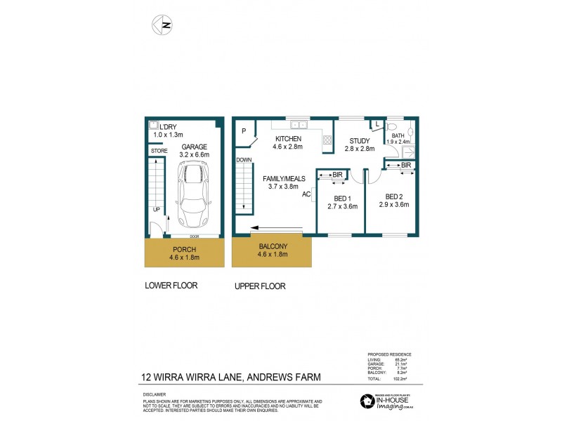 12 Wirra Wirra Lane, Andrews Farm SA 5114 Floorplan