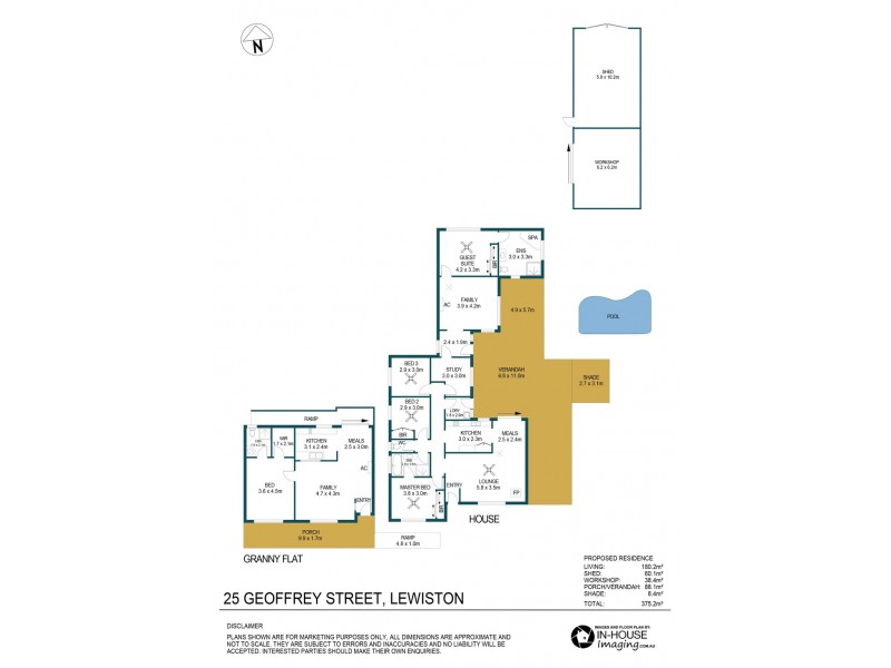25 Geoffrey Street, Lewiston SA 5501 Floorplan