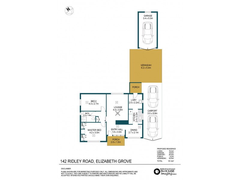 142 Ridley Road, Elizabeth Grove SA 5112 Floorplan