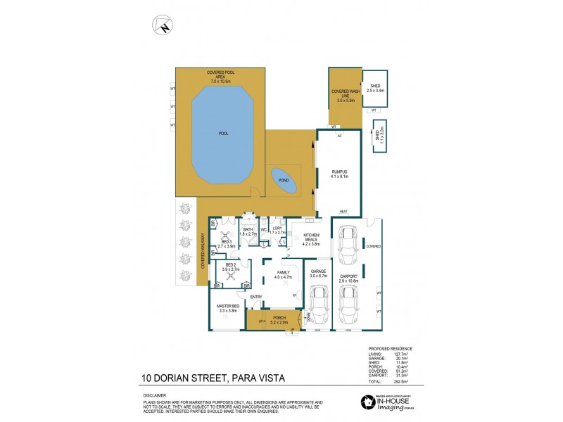 10 Dorian Street, Para Vista SA 5093 Floorplan