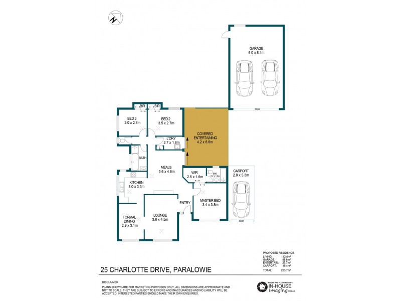 25 Charlotte Drive, Paralowie SA 5108 Floorplan