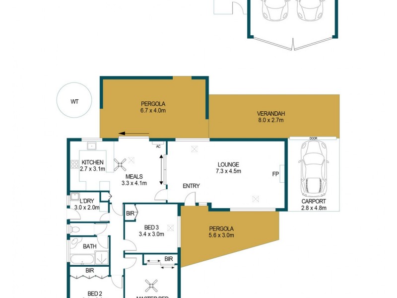 28 Harris Street, Balaklava SA 5461 Floorplan
