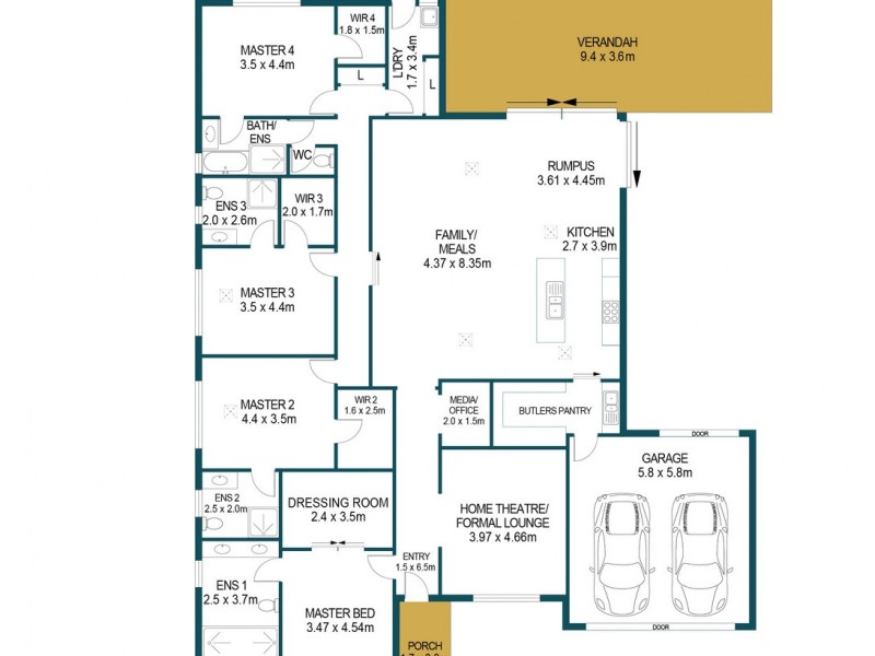 30 Henry Turton Circuit, Wasleys SA 5400 Floorplan