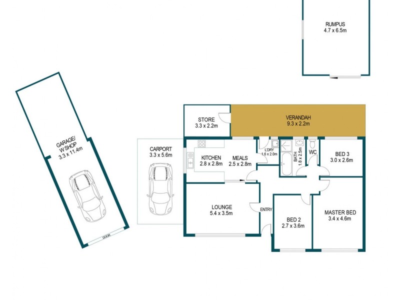4 Kerley Court, Brahma Lodge SA 5109 Floorplan