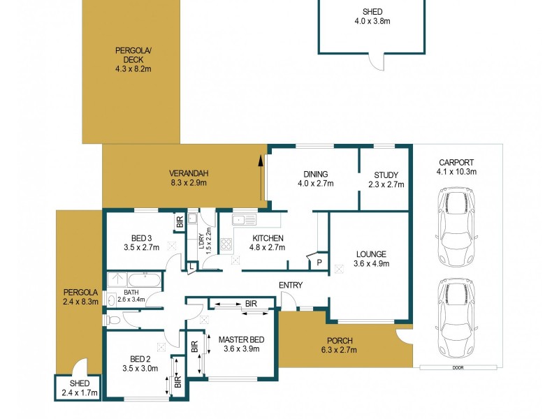 10 Francis Road, Brahma Lodge SA 5109 Floorplan