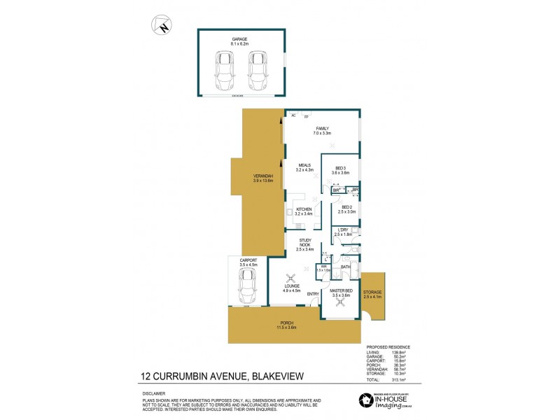 12 Currumbin Avenue, Blakeview SA 5114 Floorplan