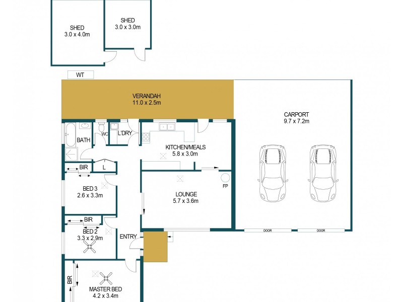 25 Inglebrae Crescent, Salisbury Park SA 5109 Floorplan