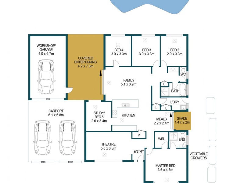 11 Heathcott Court, Blakeview SA 5114 Floorplan