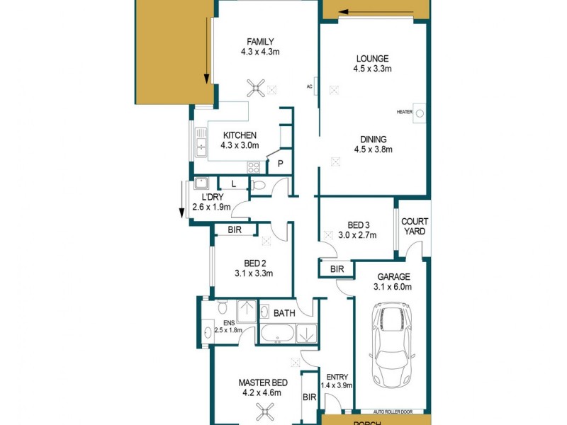 15 Ackland Court, Wynn Vale SA 5127 Floorplan