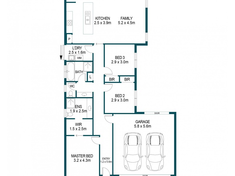 23 Alf Pellegrini Drive, Tanunda SA 5352 Floorplan